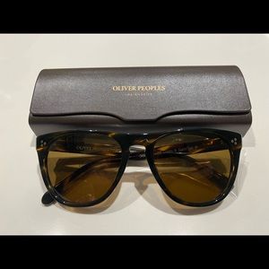 Oliver Peoples (Los Angeles) Men’s Daddy B 55 mm Polarized Sunglasses